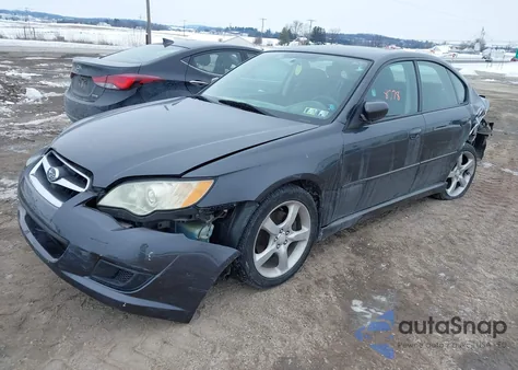 2009 Subaru Legacy 2.5I from USA, damaged, VIN 4S3BL616X97219185